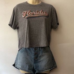 Royce Brand Florida Rainbow Stripe Graphic T Pride